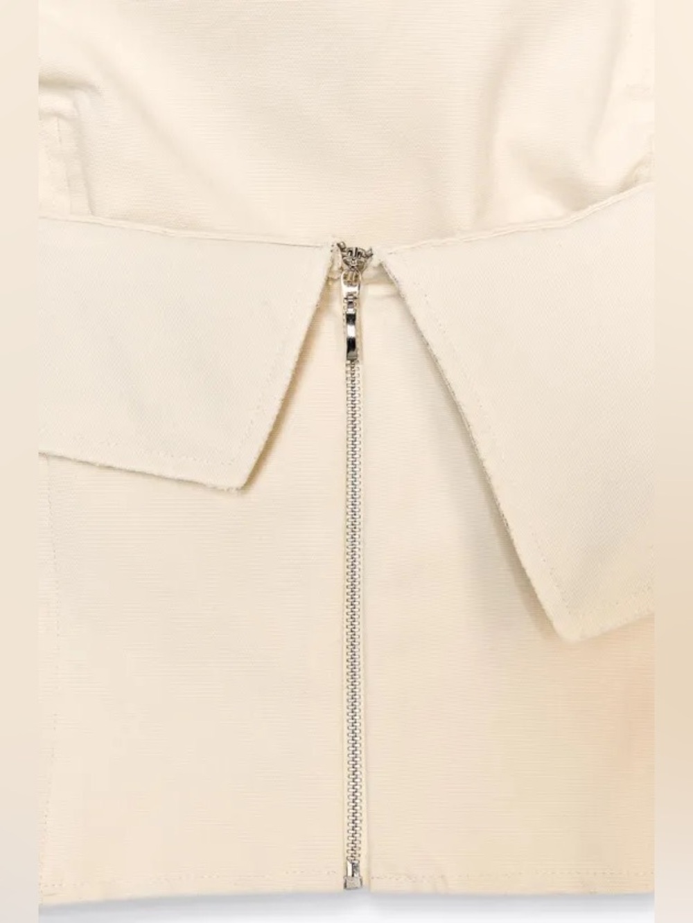 Zara ZW Collection Strapless Ruffle Top - Picture 6 of 7